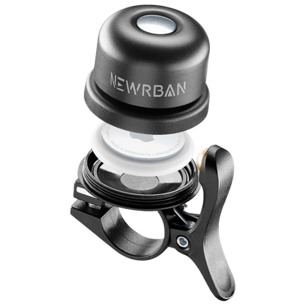 Крепление Newrban Bell with Airtag Holder Черный Серый Черный Серый photo 1