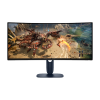 Monitor Dell Alienware AW3425DWM Black 34" WQHD VA WLED