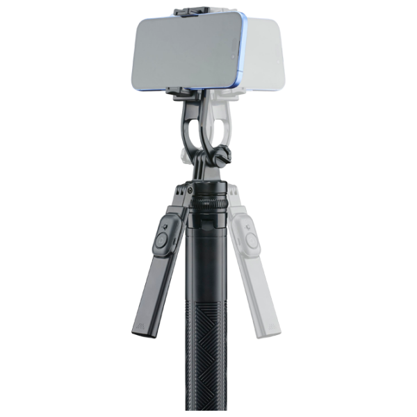 Селфи палка Cellularline BTSELFIESTICKMAXK Черный Bluetooth / Черный photo 4