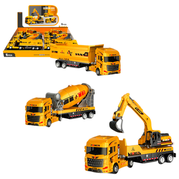 Camion Essa Toys BHX842 Red
Yellow  photo 5