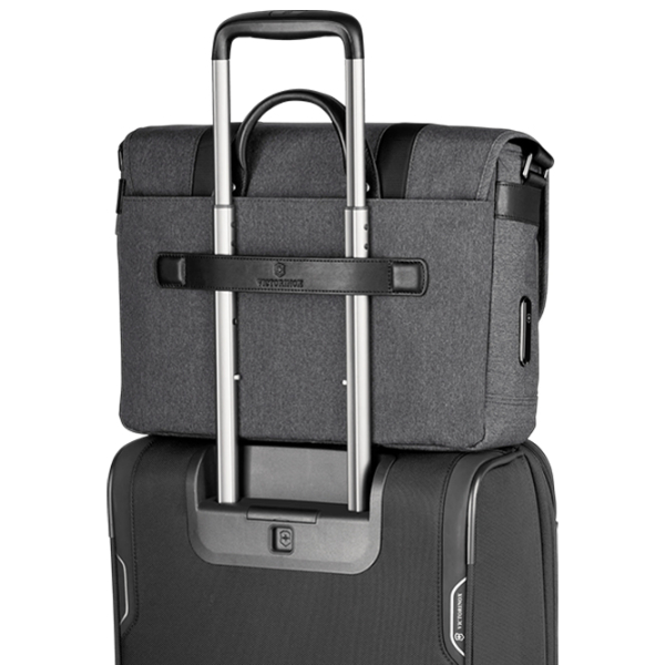Geantă de mână Victorinox Architecture Urban2 Messenger 14" Black
Gray  photo 9