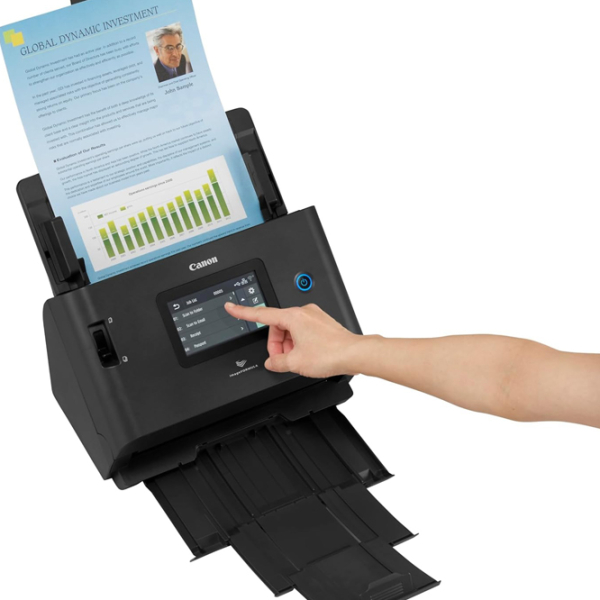Scaner Canon imageFORMULA DR-S350NW Black  photo 6