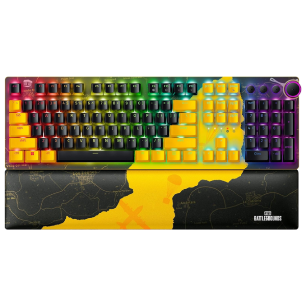 Tastatură Razer Huntsman V2 BATTLEGROUNDS Edition Black Gaming, Cu fir photo 1