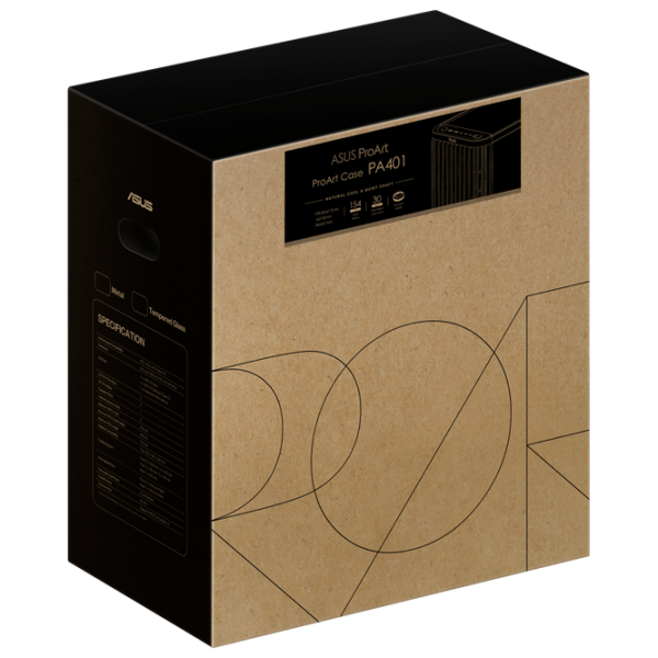 Корпус Asus ProArt PA401 Wood Edition Черный ATX photo 12