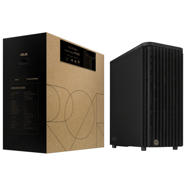 Корпус Asus ProArt PA401 Wood Edition Черный ATX photo 13