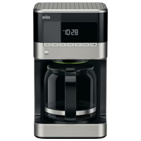 Cafetieră Braun PurAroma 7 KF 7120 BK Silver 1000 W, 1.5 l, Boiler