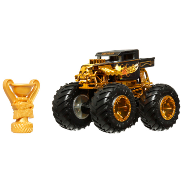 Комплект машин Hot Wheels Monster Trucks – BIGFOOT JDV96
Золотoй
Разноцветный  photo 3