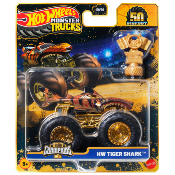 Комплект машин Hot Wheels Monster Trucks – BIGFOOT JDV96
Золотoй
Разноцветный  photo 9