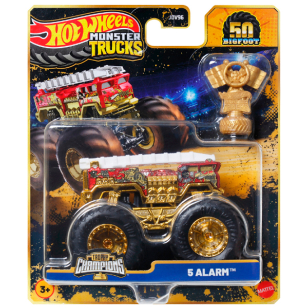 Комплект машин Hot Wheels Monster Trucks – BIGFOOT JDV96
Золотoй
Разноцветный  photo 10
