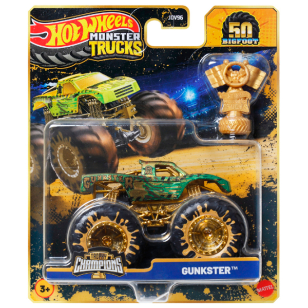 Комплект машин Hot Wheels Monster Trucks – BIGFOOT JDV96
Золотoй
Разноцветный  photo 11