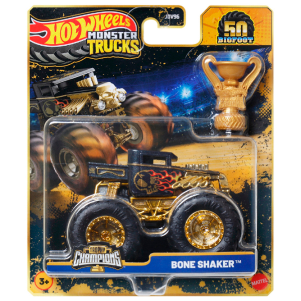 Комплект машин Hot Wheels Monster Trucks – BIGFOOT JDV96
Золотoй
Разноцветный  photo 12