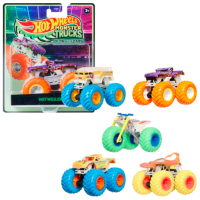 Комплект машин Hot Wheels Monster Trucks – Glow in the Dark JFX08
Серый
Разноцветный 