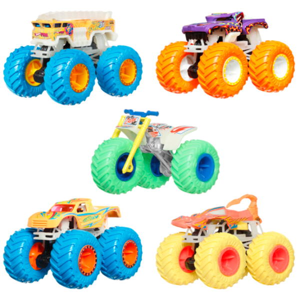 Set de mașini Hot Wheels Monster Trucks – Glow in the Dark JFX08
Gray
Multicolor  photo 3
