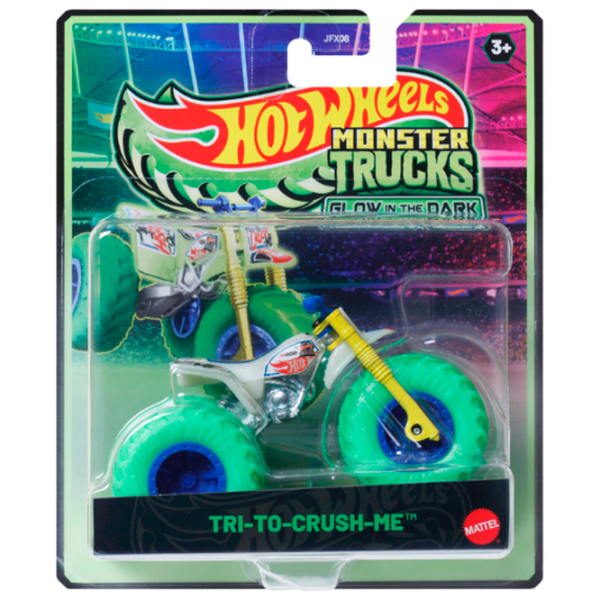 Set de mașini Hot Wheels Monster Trucks – Glow in the Dark JFX08
Gray
Multicolor  photo 5