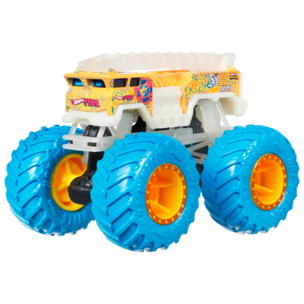 Set de mașini Hot Wheels Monster Trucks – Glow in the Dark JFX08
Gray
Multicolor  photo 7
