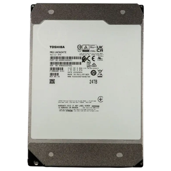 HDD Toshiba MG11ACA24TE 3.5'' 24 TB  photo 4