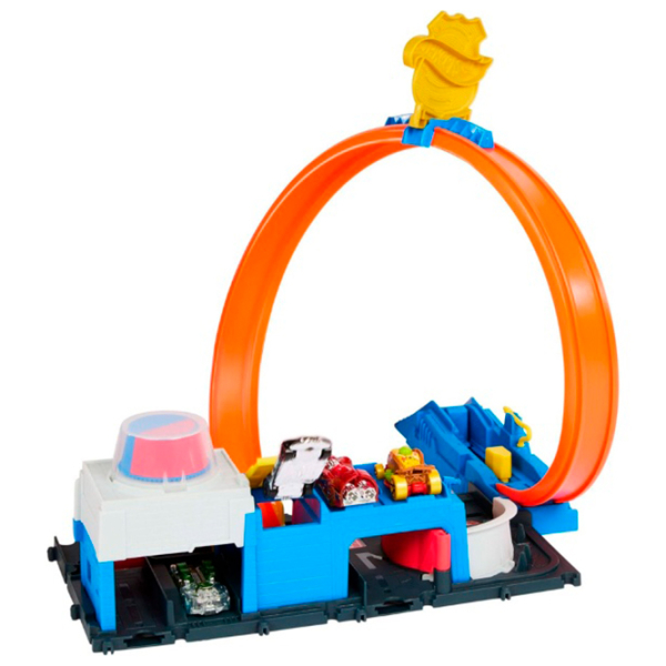 Авто-треки Hot Wheels Super Police Station JBM71
Желтый
Синий  photo 3