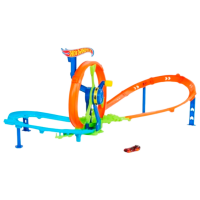 Авто-треки Hot Wheels Stunt Tracks JBX65
Зелёный
Оранжевый 