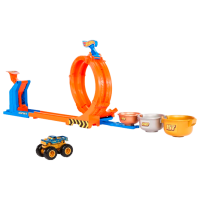 Авто-треки Hot Wheels Loop-And-Flip Trophy JBX64
Золотoй
Оранжевый 