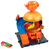 Авто-треки Hot Wheels City Downtown HDR24
Черный
Разноцветный 