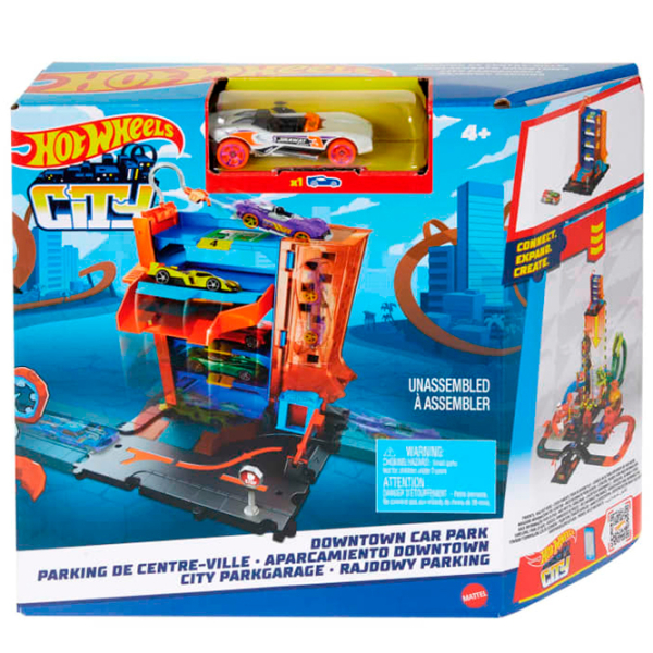 Авто-треки Hot Wheels City Downtown HDR24
Черный
Разноцветный  photo 5