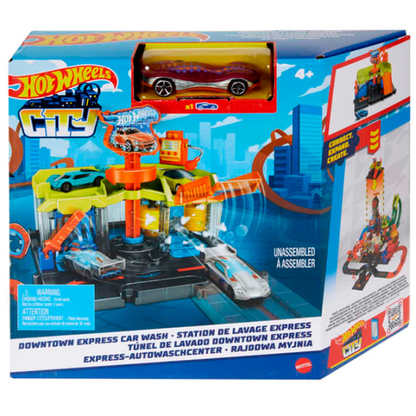 Авто-треки Hot Wheels City Downtown HDR24
Черный
Разноцветный  photo 6