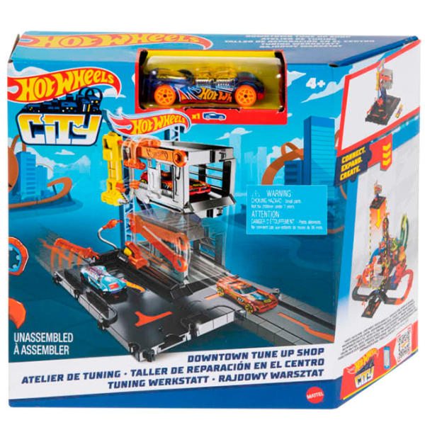 Авто-треки Hot Wheels City Downtown HDR24
Черный
Разноцветный  photo 7