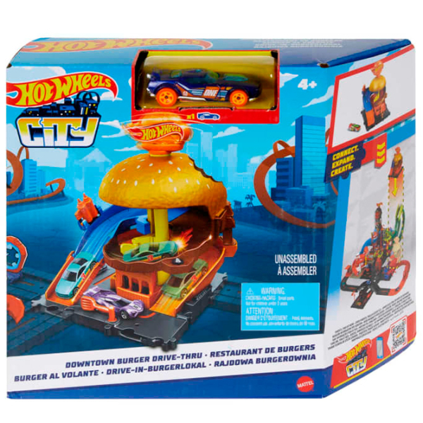 Авто-треки Hot Wheels City Downtown HDR24
Черный
Разноцветный  photo 8