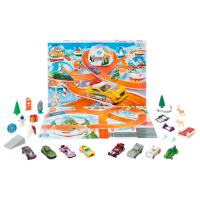 Комплект машин Hot Wheels Календарь-адвент 2024 HTG00
Черный
Разноцветный 