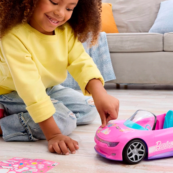 Машинка Hot Wheels Cabriolet Barbie JBH05
Черный
Розовый  photo 7