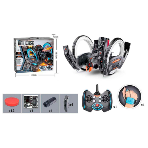 Mașină RC Super Războinic al Universului 801
Gray
Black  photo 6