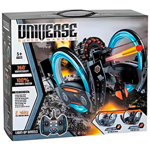 Mașină RC Super Războinic al Universului 801
Gray
Black  photo 7