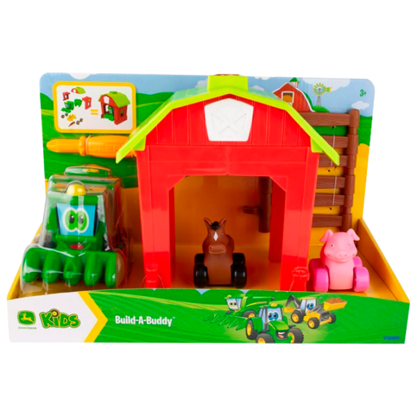 Constructor Tomy John Deere Red Numărul de piese , 3+ photo 1
