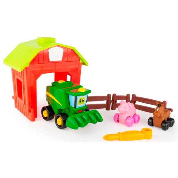 Constructor Tomy John Deere Red Numărul de piese , 3+ photo 2