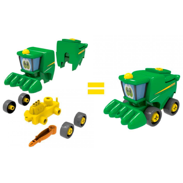 Constructor Tomy John Deere Red Numărul de piese , 3+ photo 4