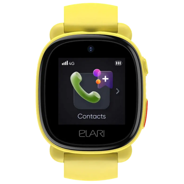 Детские часы Elari KidPhone 4G Lite Желтый 1.3", 240 x 240 photo 5