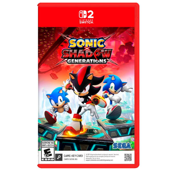 Sonic x Shadow Generations Nintendo Switch 2 Platformer / 7+ photo 1