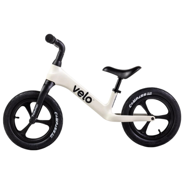Bicicletă fără pedale Yvolution Y Velo Pro 12" White Black Aluminiu / Pentru copii photo 3