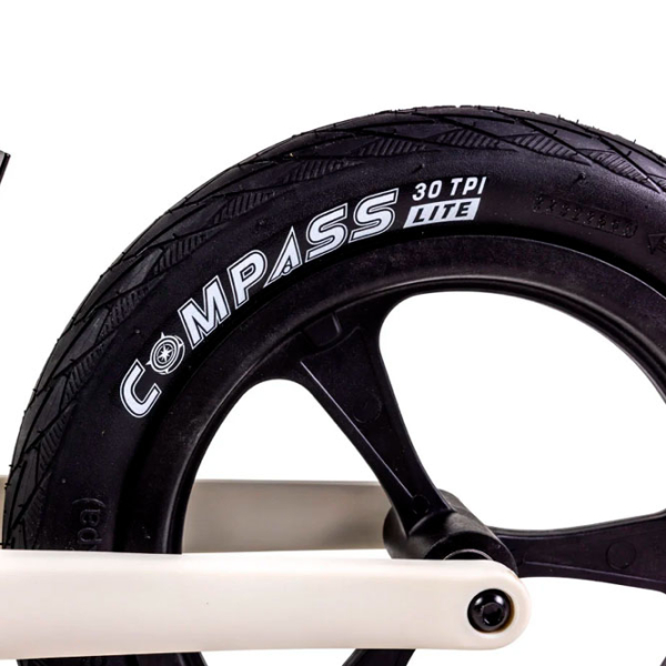 Bicicletă fără pedale Yvolution Y Velo Pro 12" White Black Aluminiu / Pentru copii photo 4