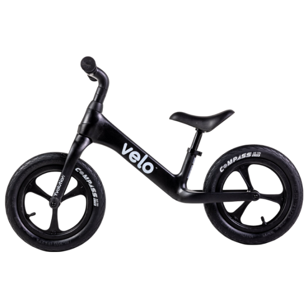 Bicicletă fără pedale Yvolution Y Velo Pro 12" Black White Aluminiu / Pentru copii photo 3