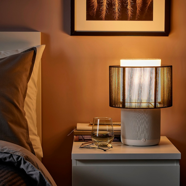 Veioză Ikea Symfonisk White Rețea photo 4
