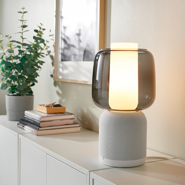 Veioză Ikea Symfonisk White Rețea photo 4