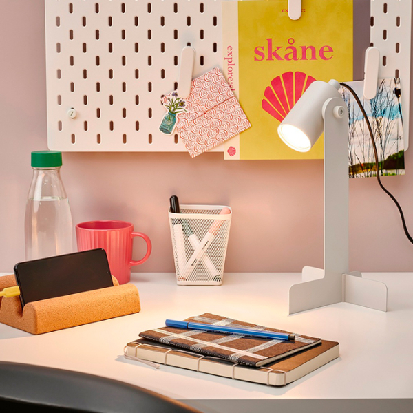 Нaстольная лампа Ikea Flottilj Бежевый От сети photo 5