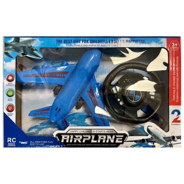 Интерактивная игрушка Sportline Boeing Sky Wing 532057 Синий 3+ photo 1