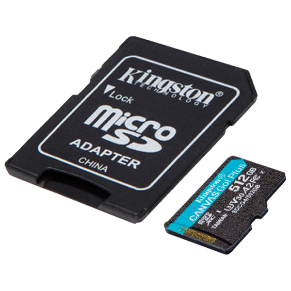 MicroSD Kingston Canvas Go! Plus Gen 4 512 ГБ  photo 3