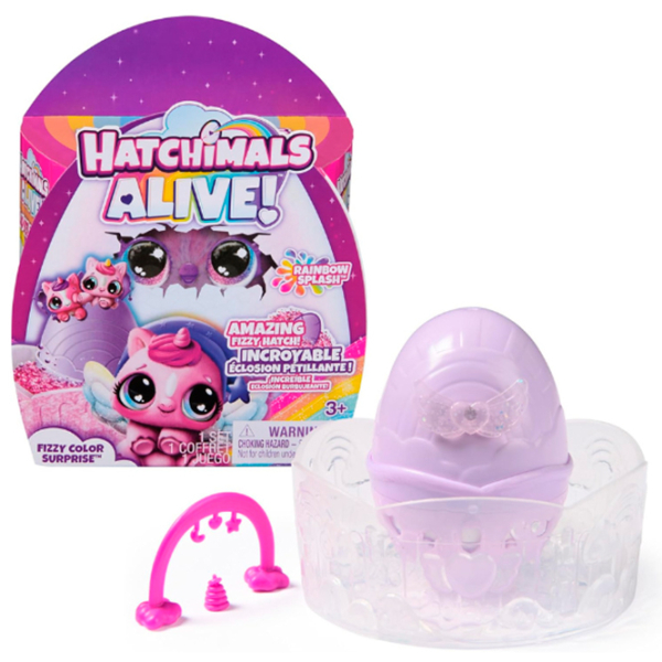 Figurină Spin Master Hatchimals Alive 6069778 3+ / Violet photo 2