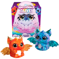 Интерактивная игрушка Spin Master Hatchimals Alive Яйцо Hatchimals — Draggle 5+ / Разноцветный