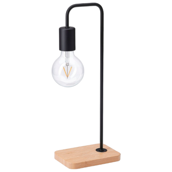 Lampă de masă Ikea Tvarhand Black Rețea photo 1