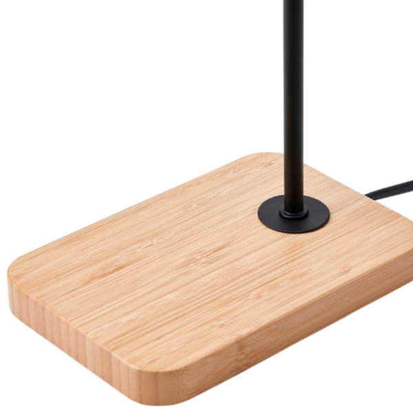 Lampă de masă Ikea Tvarhand Black Rețea photo 3