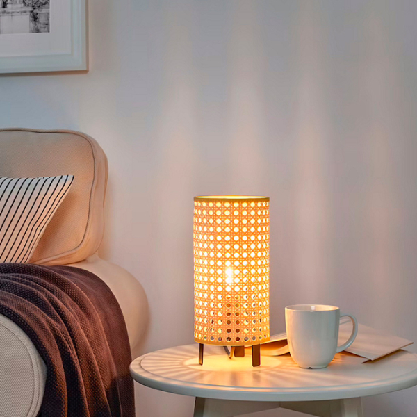 Veioză Ikea Saxhyttan Beige Rețea photo 6